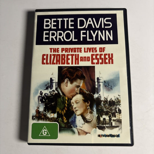 The Private Lives of Elizabeth and Essex (DVD, 1939) Errol Flynn NEW Region 4