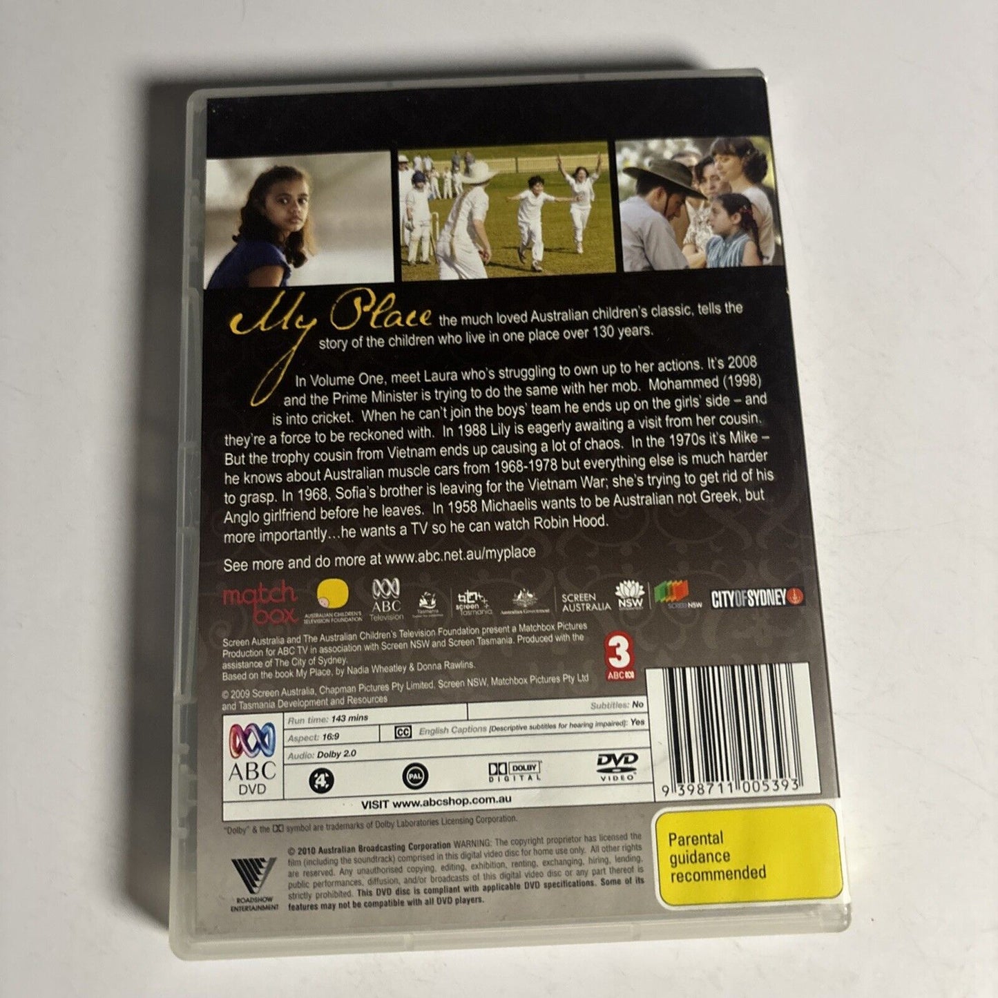 My Place : Volume 1 2008-1958 (DVD, 2009) Region 4