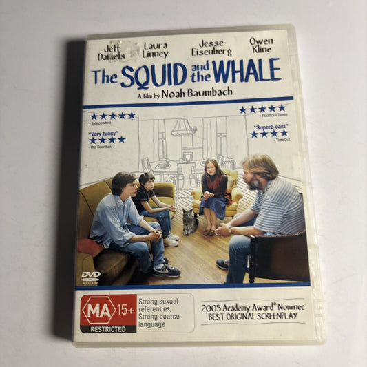 The Squid and the Whale (DVD, 2005) Jeff Daniels, Laura Linney Region 4