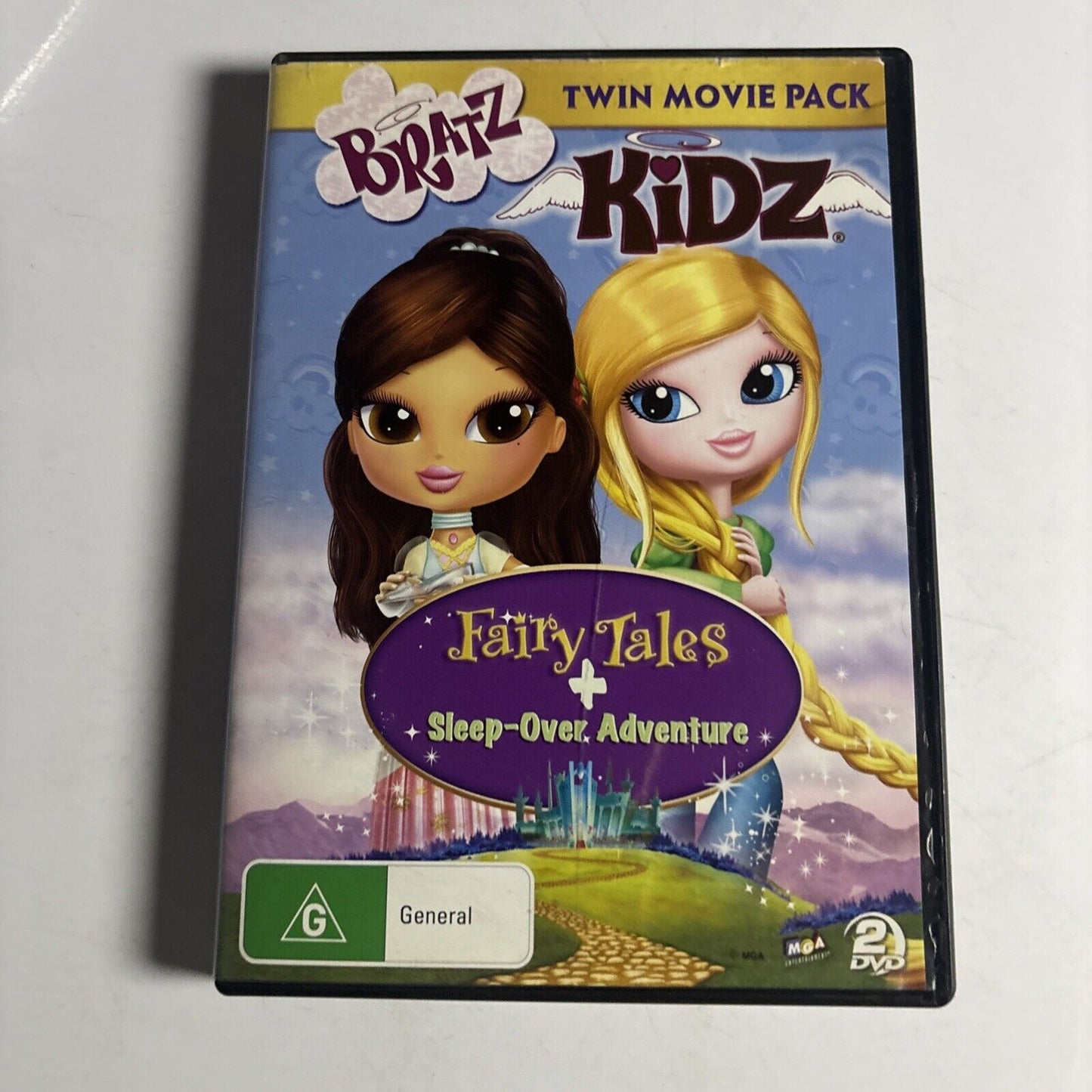 Bratz Kidz - Fairy Tales + Sleepover Adventures (DVD, 2007) Region 4
