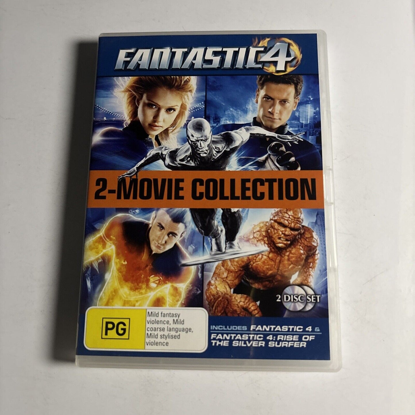 Fantastic Four / Fantastic Four: Rise Of The Silver Surfer (DVD, 2007) Region 4
