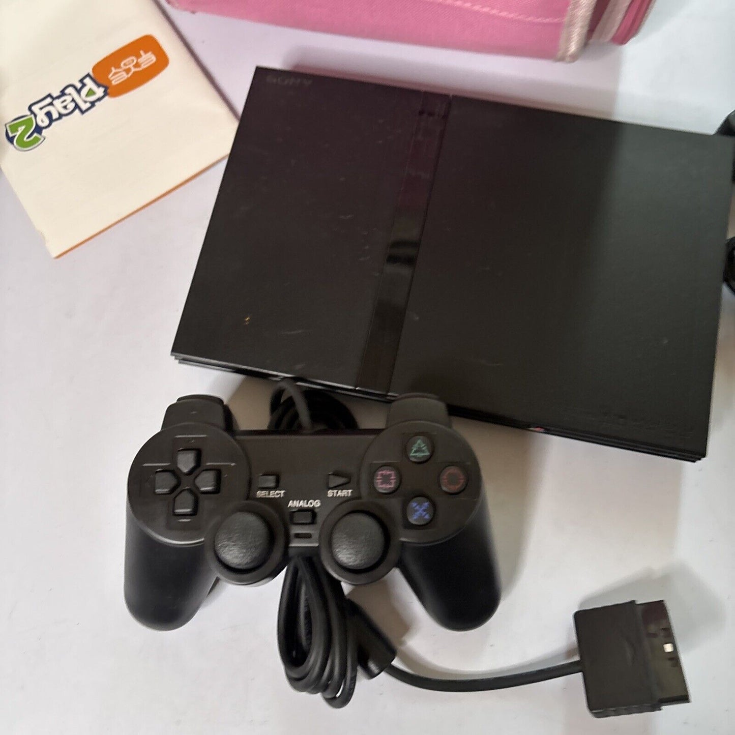 Sony Playstation 2 Slim Console Eyetoy USB Game Controller & Case PAL SCPH-75002