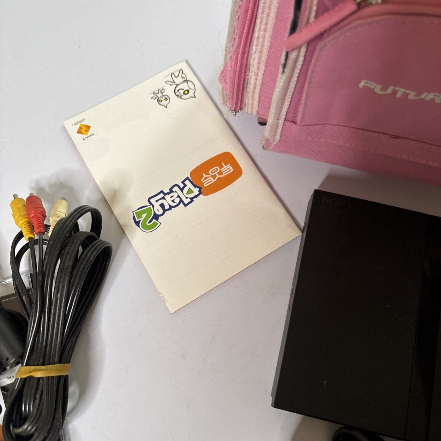 Sony Playstation 2 Slim Console Eyetoy USB Game Controller & Case PAL SCPH-75002