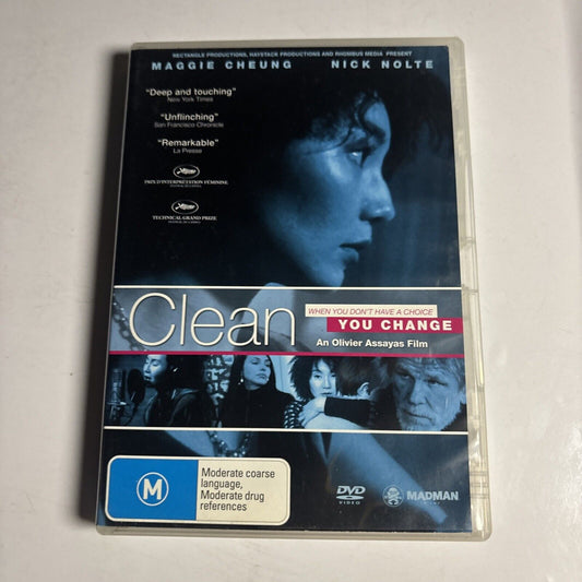 Clean (DVD, 2004) Maggie Cheung, Nick Nolte Region 4