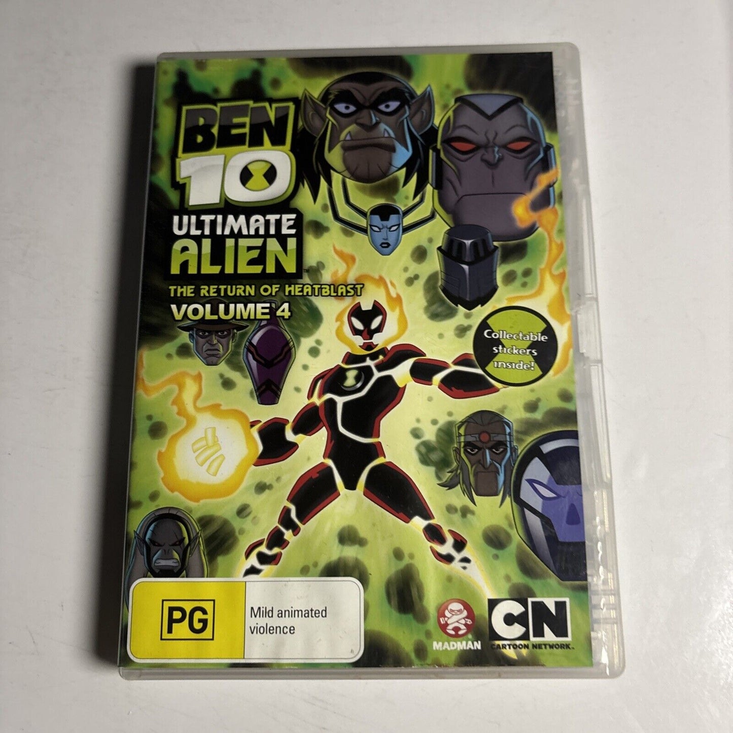 Ben 10 Ultimate Alien - Return Of Heatblast Volume 4 (DVD, 2011) Region 4