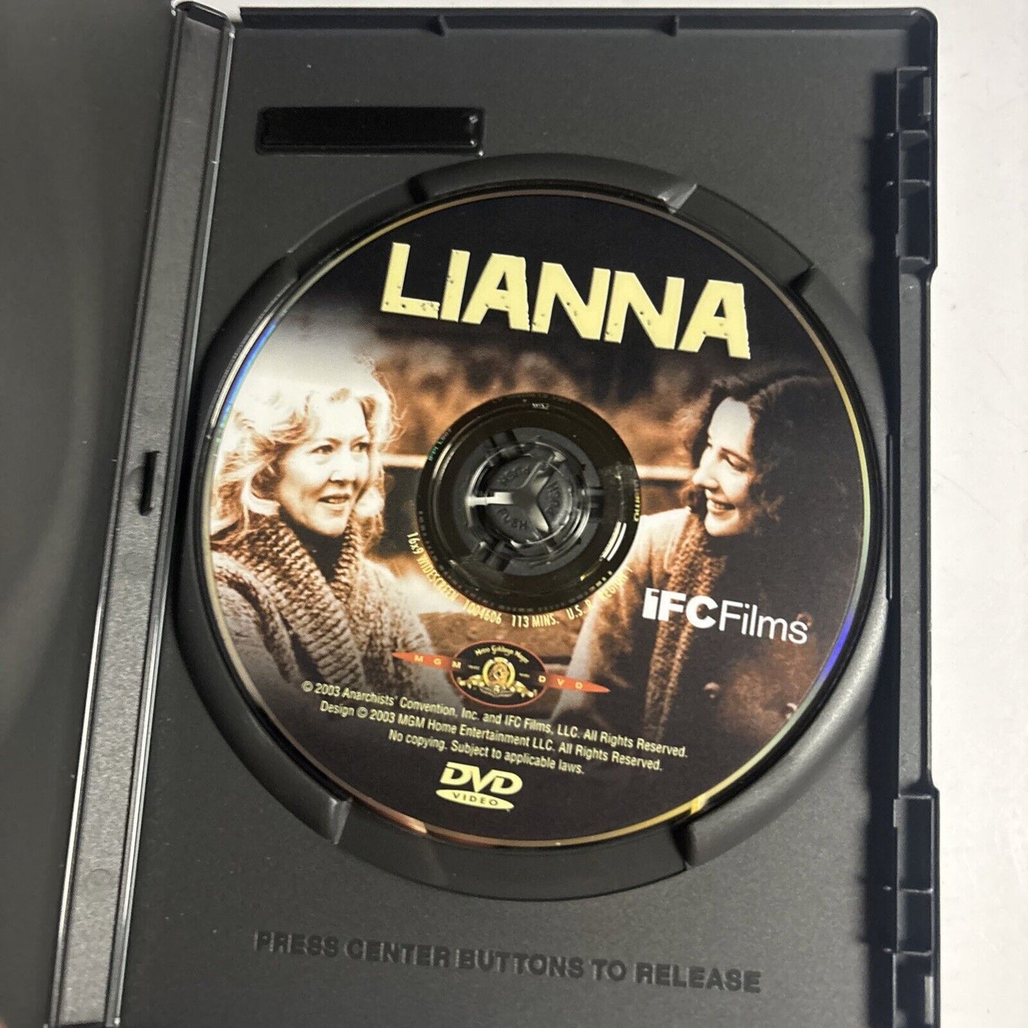 Lianna (DVD, 2003) John Sayles, Linda Griffiths, Jane Hallaren Region 1