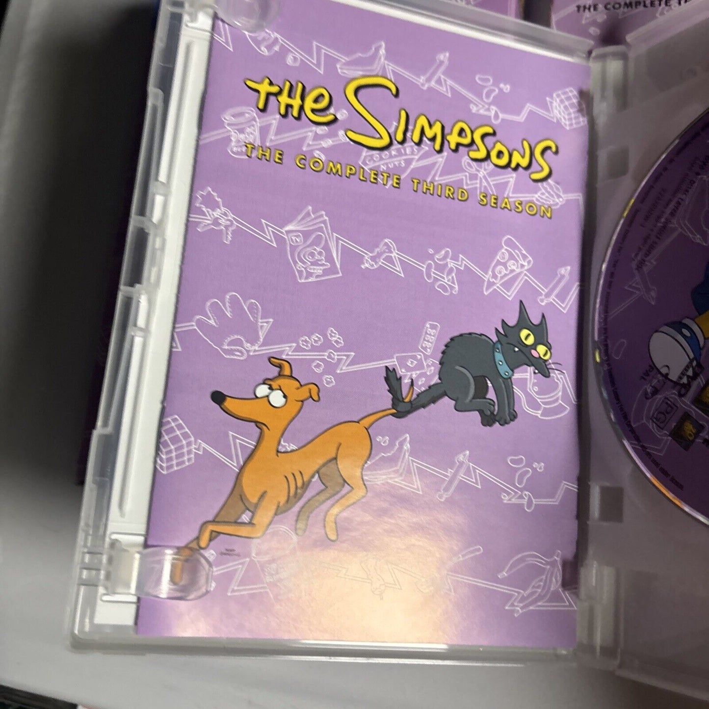 The Simpsons : Season 1 & 3 (DVD, 1989, 7-Disc) Region 4