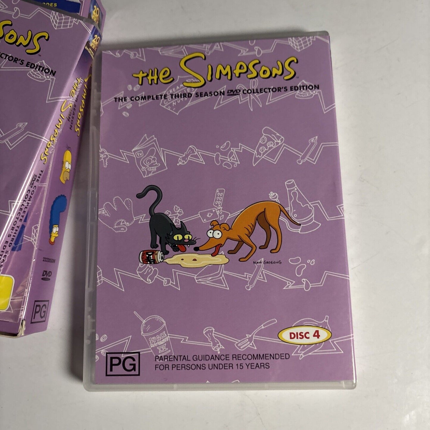The Simpsons : Season 1 & 3 (DVD, 1989, 7-Disc) Region 4