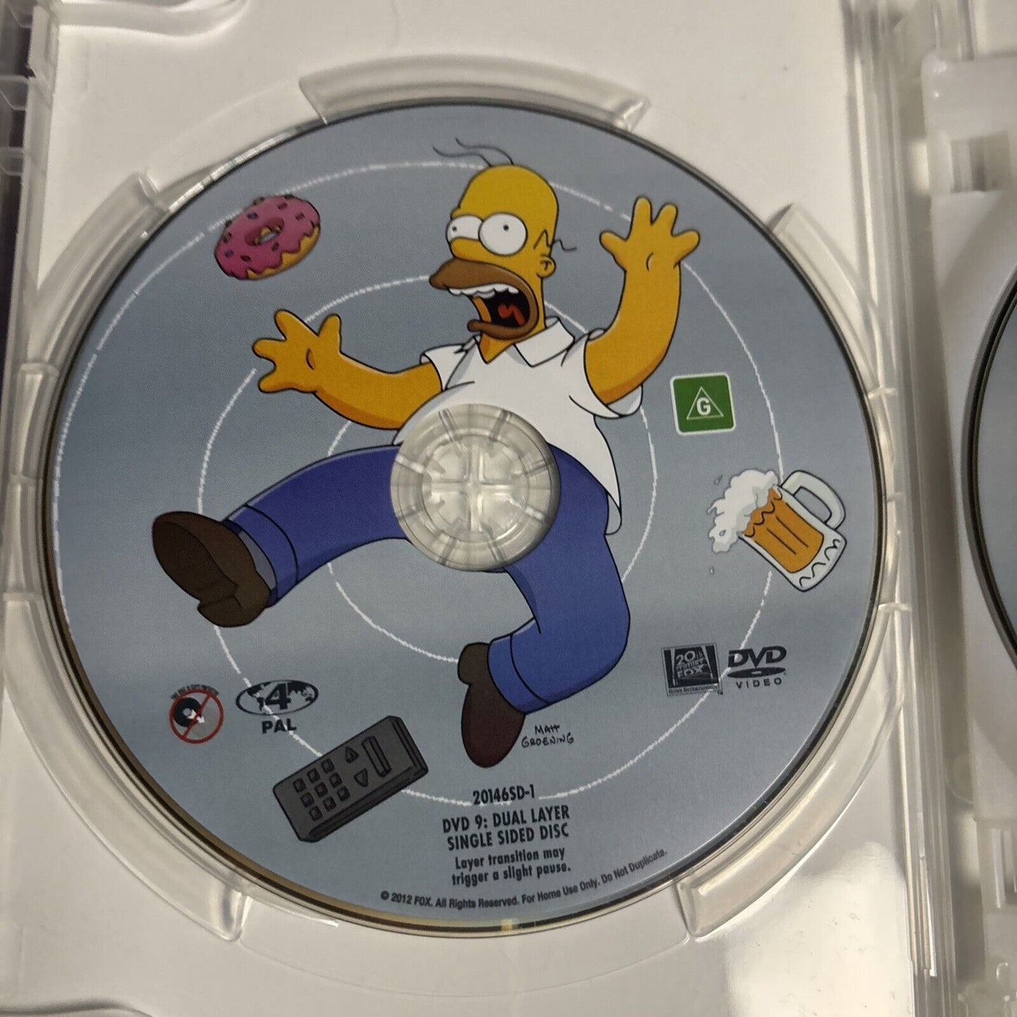 The Simpsons : Season 1 & 3 (DVD, 1989, 7-Disc) Region 4