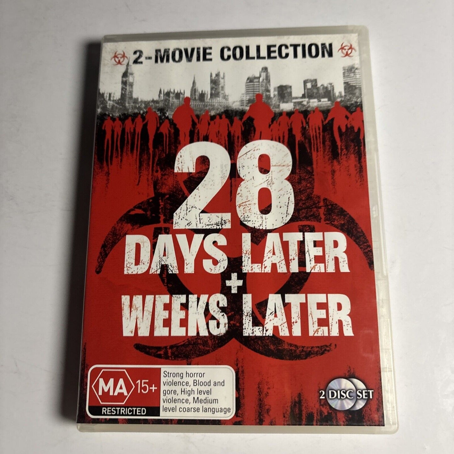 28 Days Later / 28 Weeks Later (DVD, 2007) Cillian Murphy Region 4