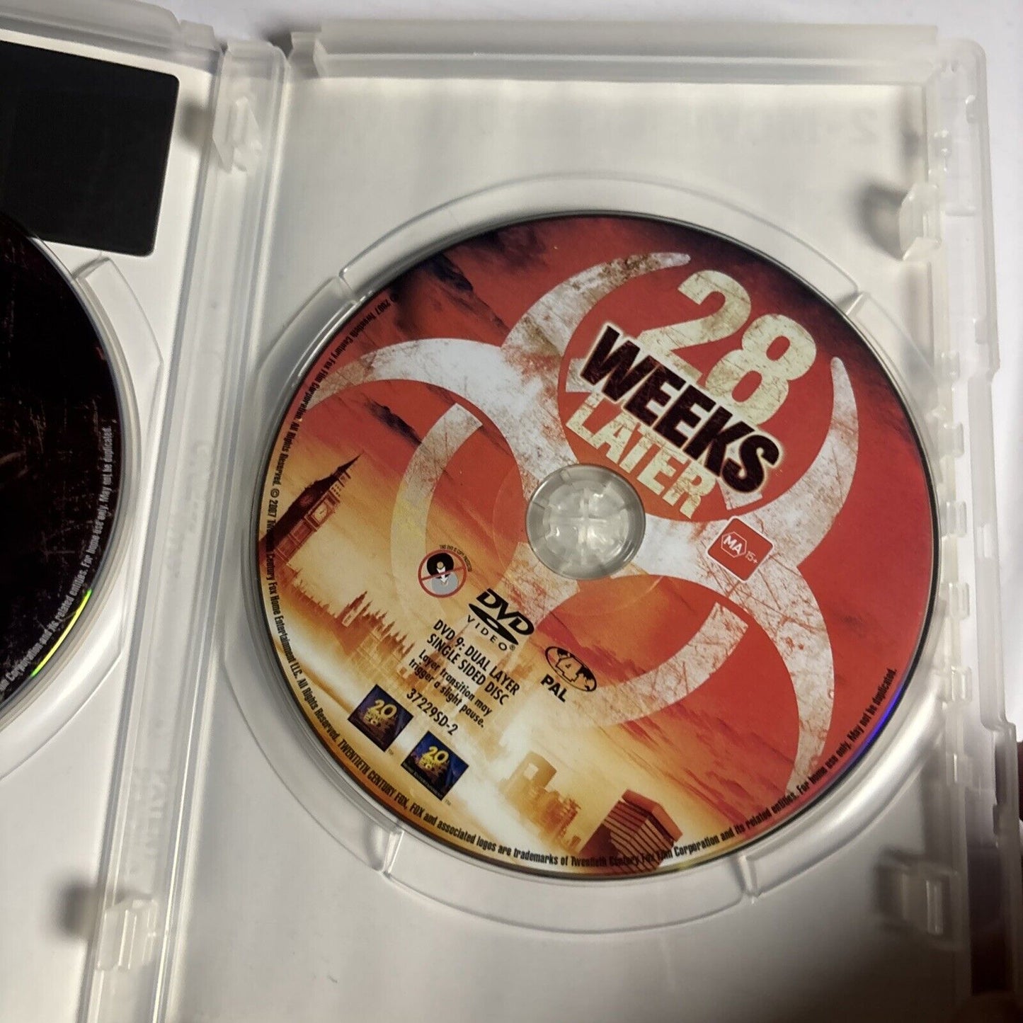 28 Days Later / 28 Weeks Later (DVD, 2007) Cillian Murphy Region 4