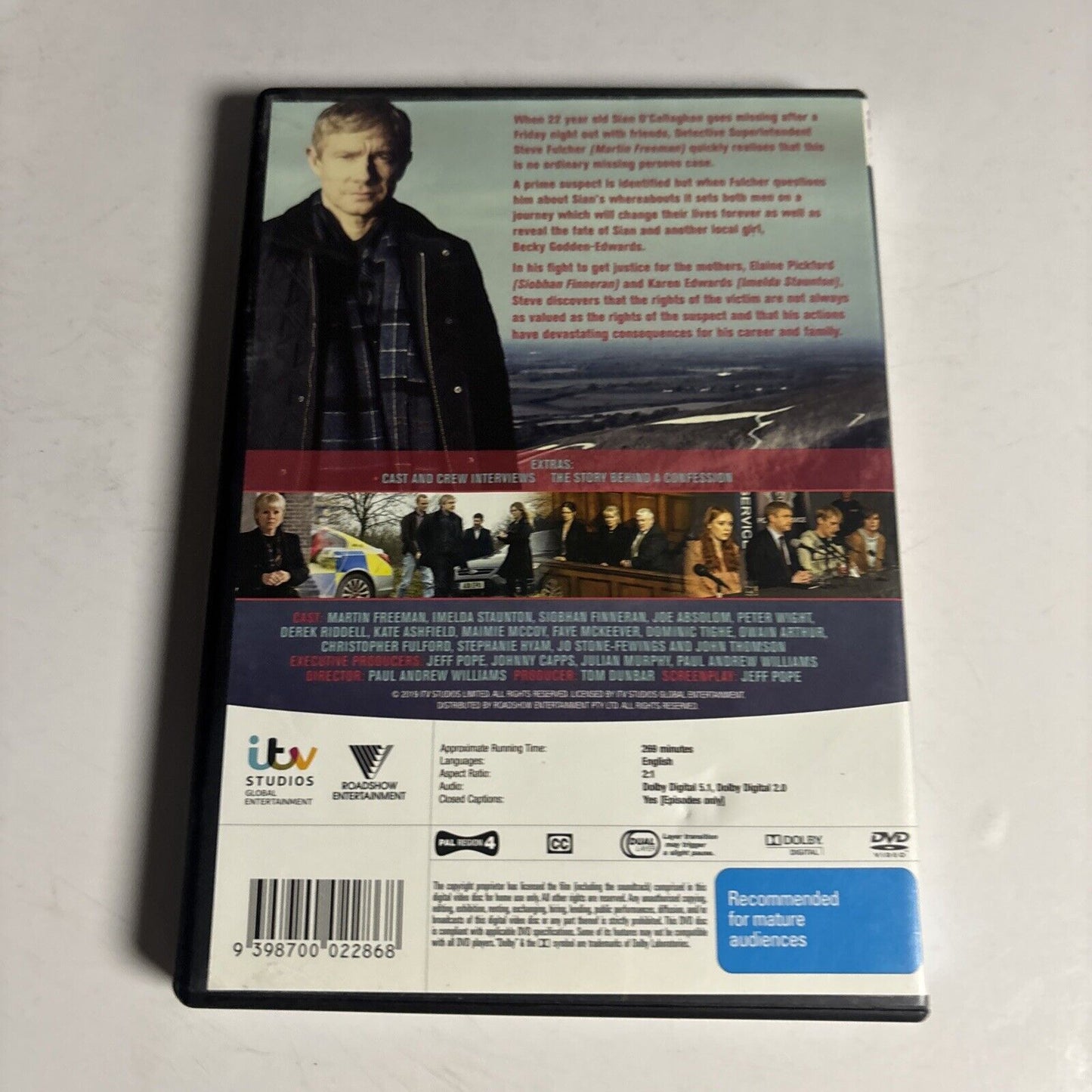 A Confession (DVD, 2019, 2-Disc) Martin Freeman, Kate Ashfield Region 4