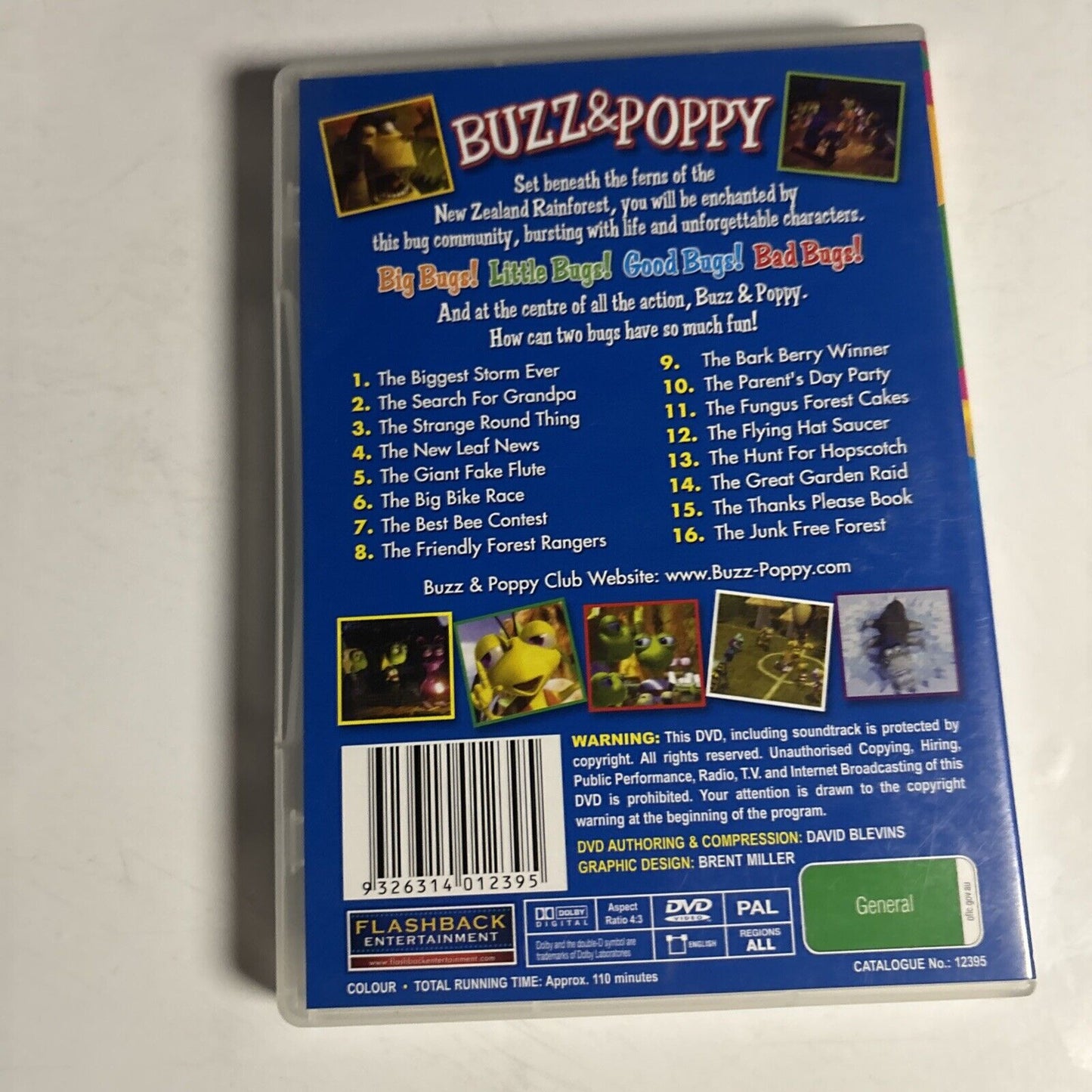 Buzz & Poppy - Volume 1 (DVD) All Regions