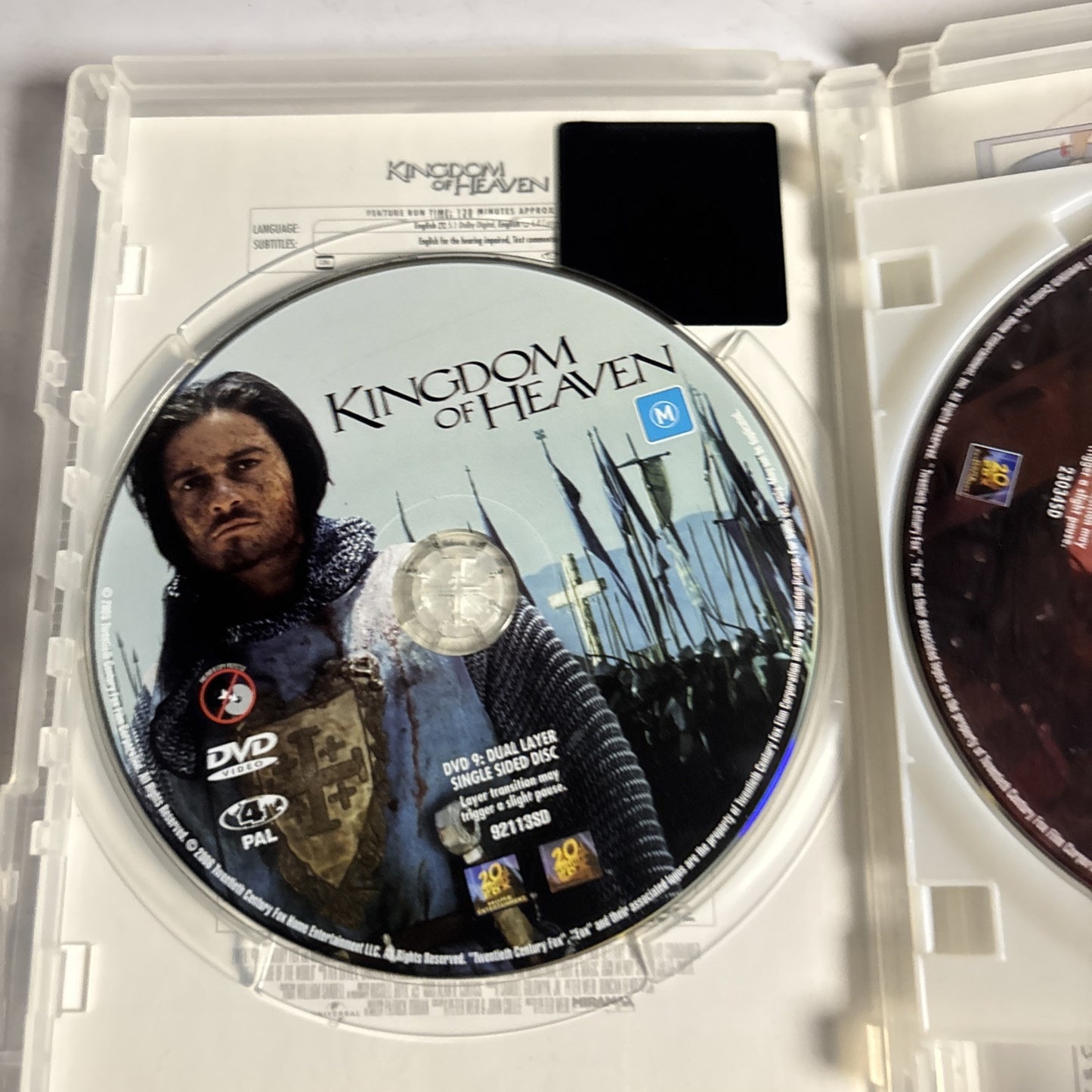 The Kingdom of Heaven / Master and Commander / Braveheart (DVD, 2010) Region 4