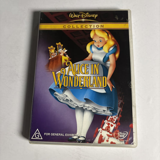 Alice in Wonderland (DVD, 1951) Disney Region 4