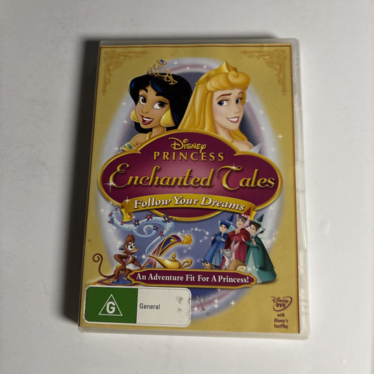 Disney Princess Enchanted Tales - Follow Your Dreams (DVD, 2005) Region 4