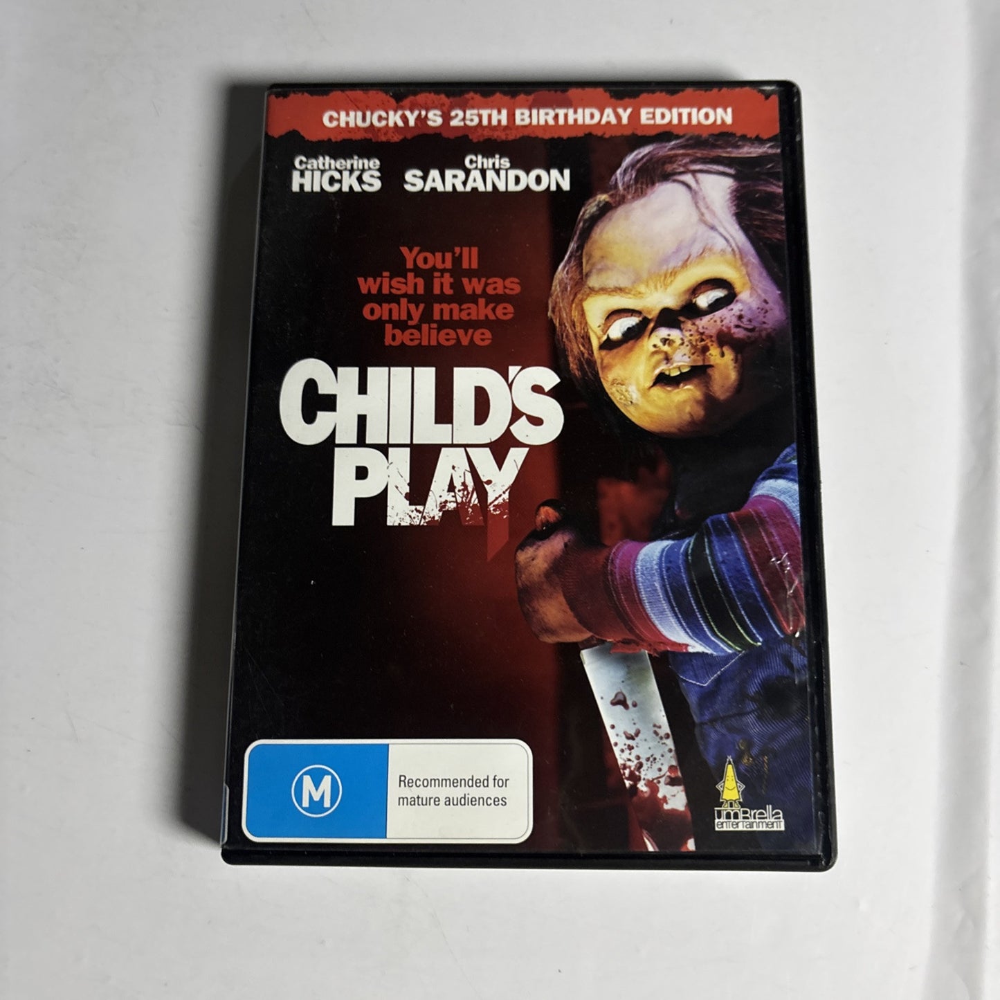 Child's Play - Chucky's 25th Birthday Edition (DVD, 1988) Region 4
