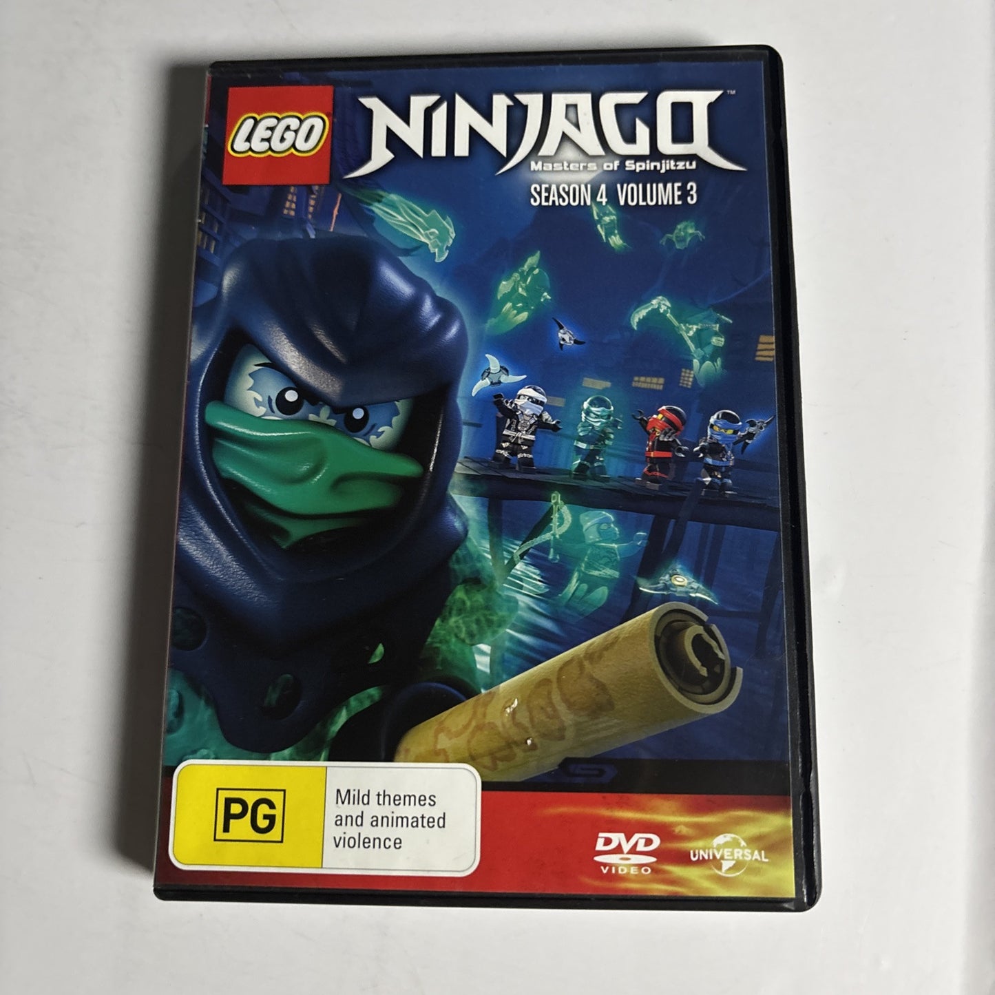 Lego Ninjago - Masters of Spinjitzu : Series 4 : Vol 3 (DVD, 2011) Region 4 &2