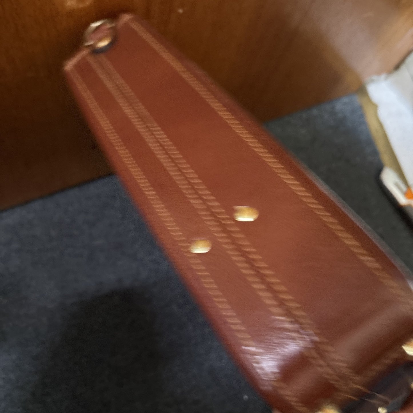 Antler Pig Skin Leather Briefcase Front Combination Lock A040/01