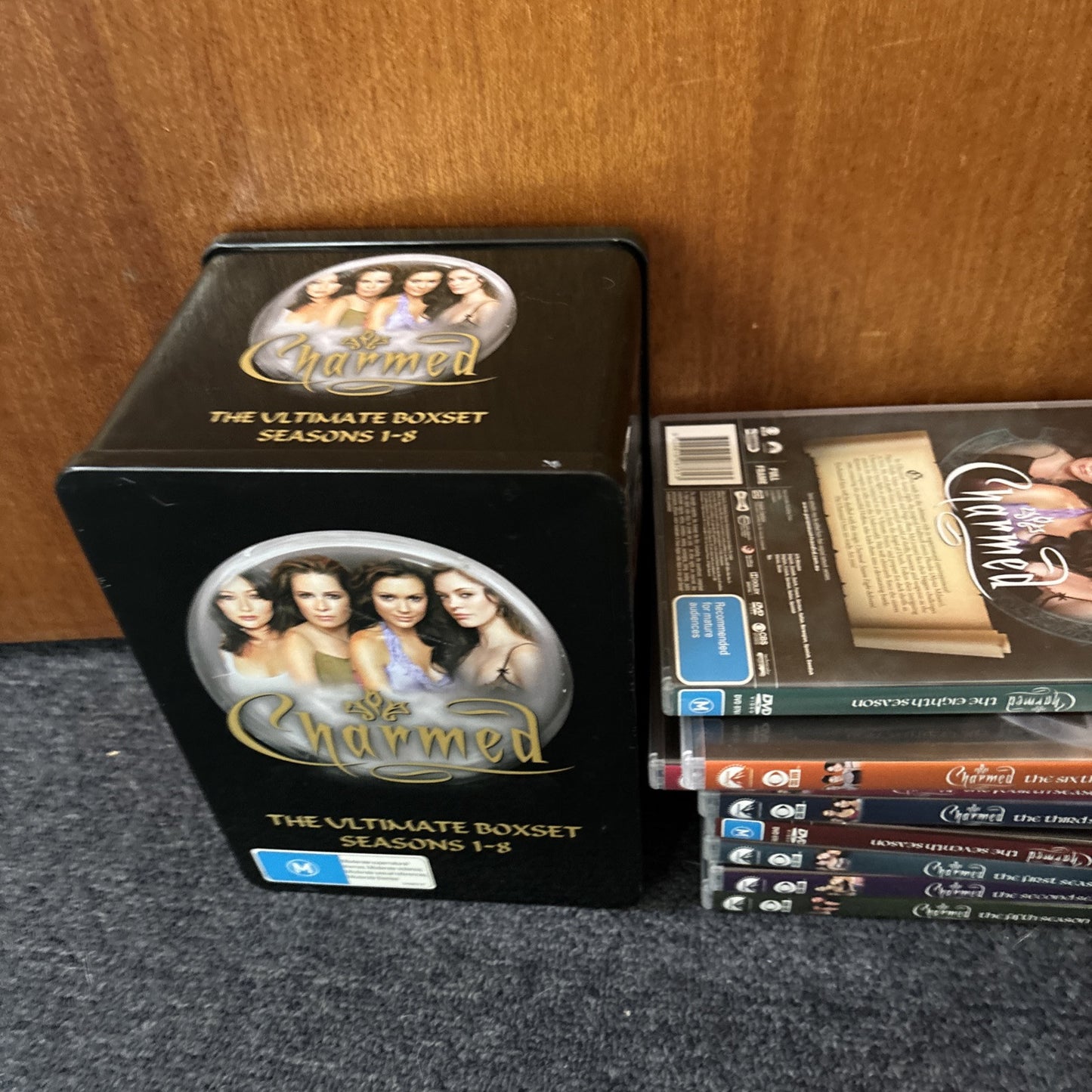 Charmed DVD - Ultimate Box Set Seasons 1-8 Edition Metal Case 48 Discs Region 4