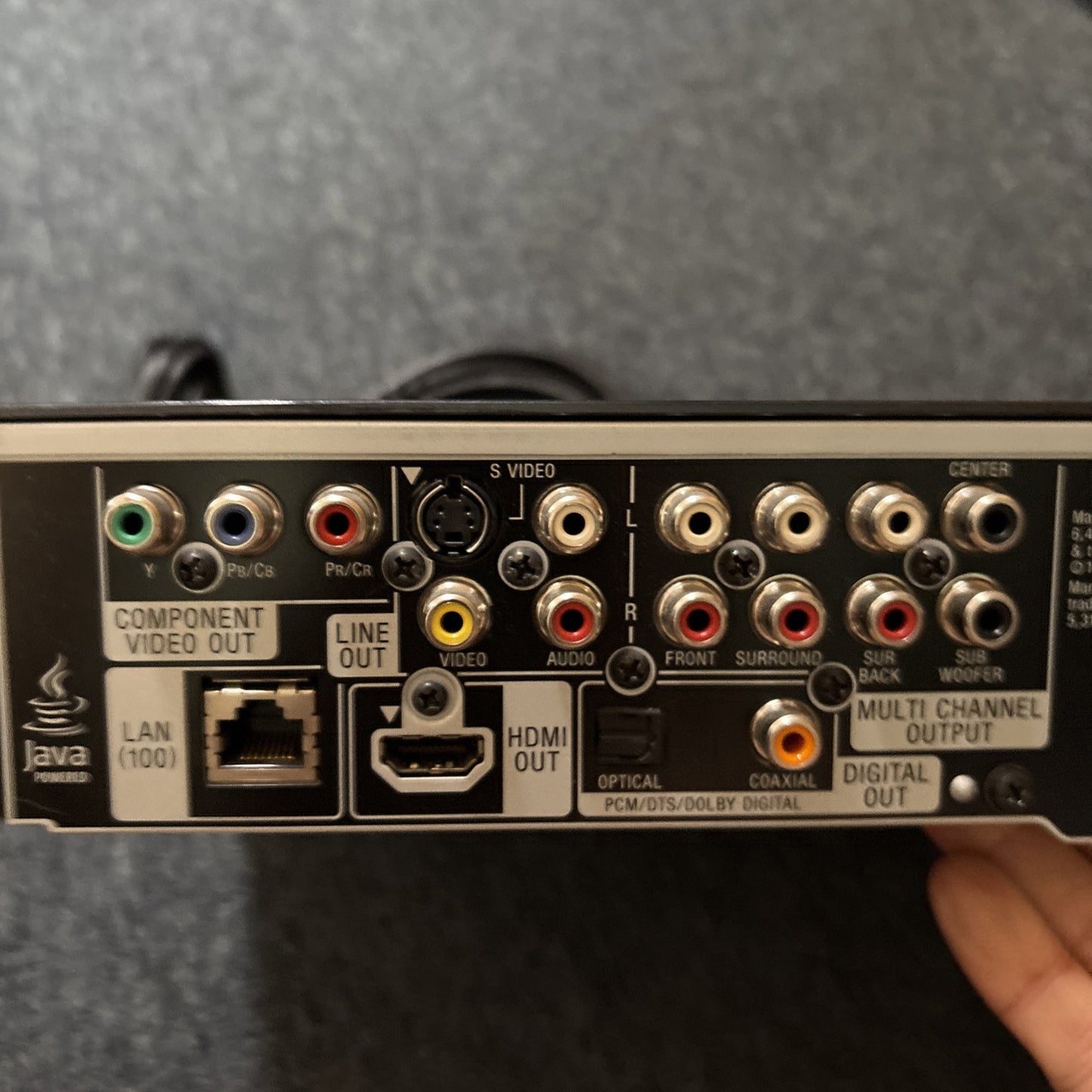 Sony Bluray DVD Player AVCHD BDP-S550 Region 4 & B