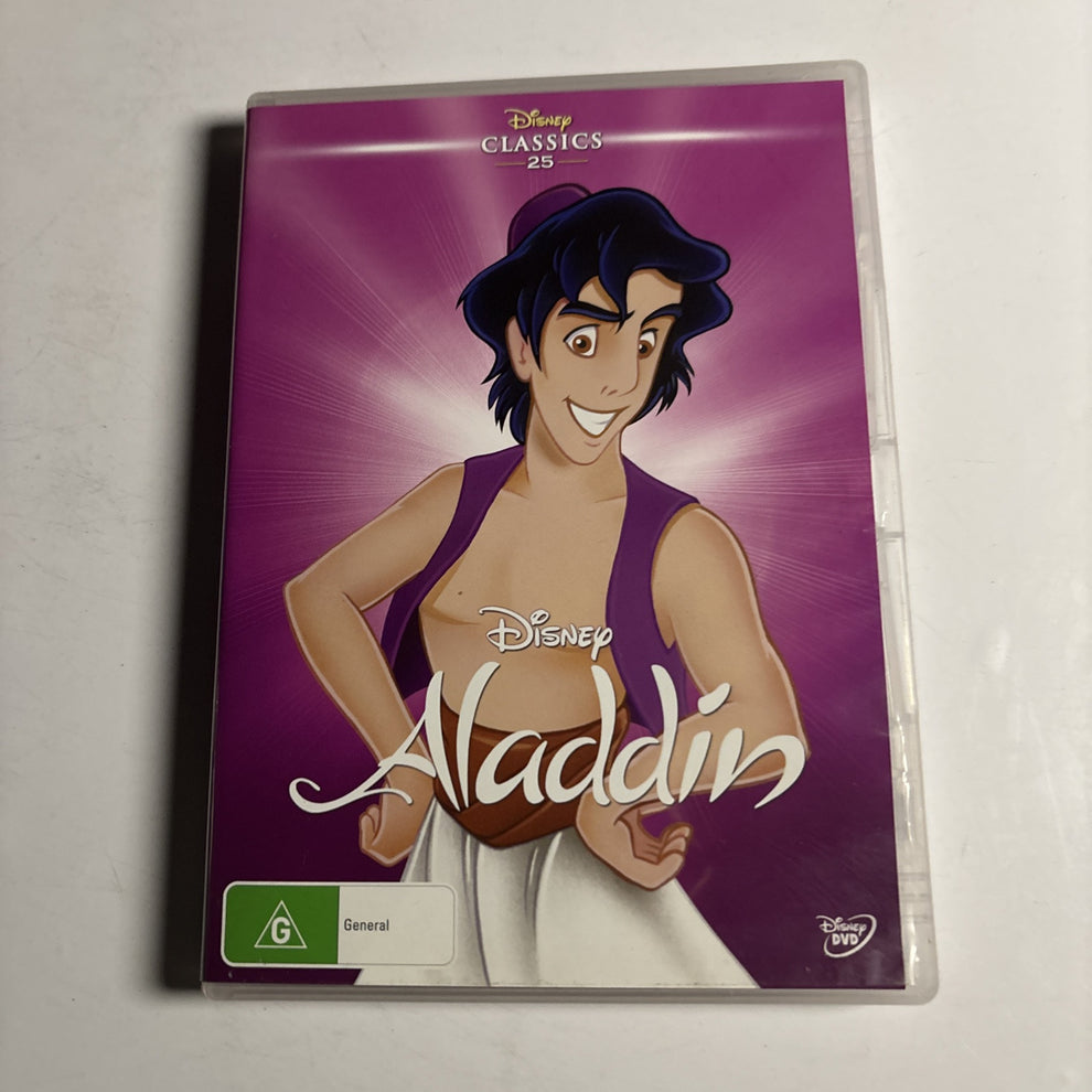 Aladdin Retro Aladdin | Disney Classics (DVD, 1992) Region 4 – Retro Unit