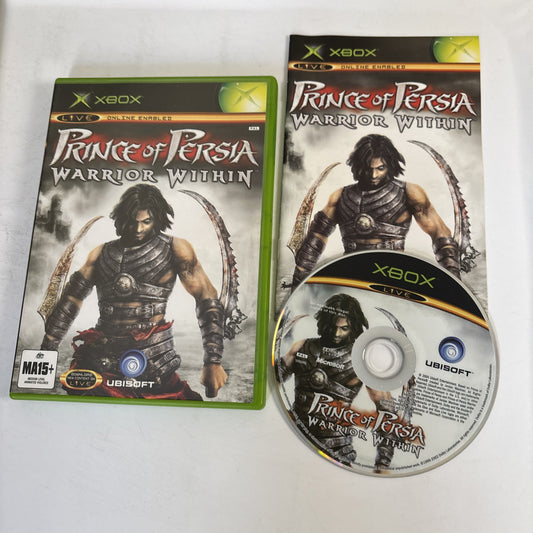 Prince of Persia: Warrior Within Microsoft Xbox Original Manual PAL
