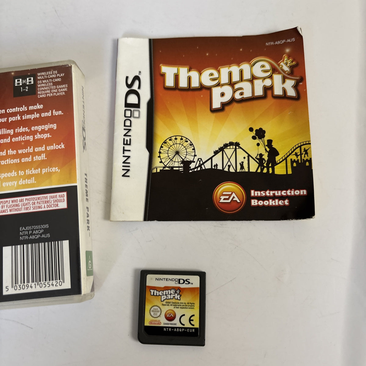 Theme Park (Nintendo DS) Manual – Retro Unit