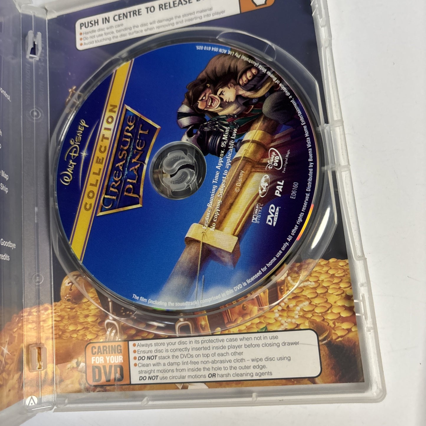 Treasure Planet (DVD, 2002) Disney Region 4