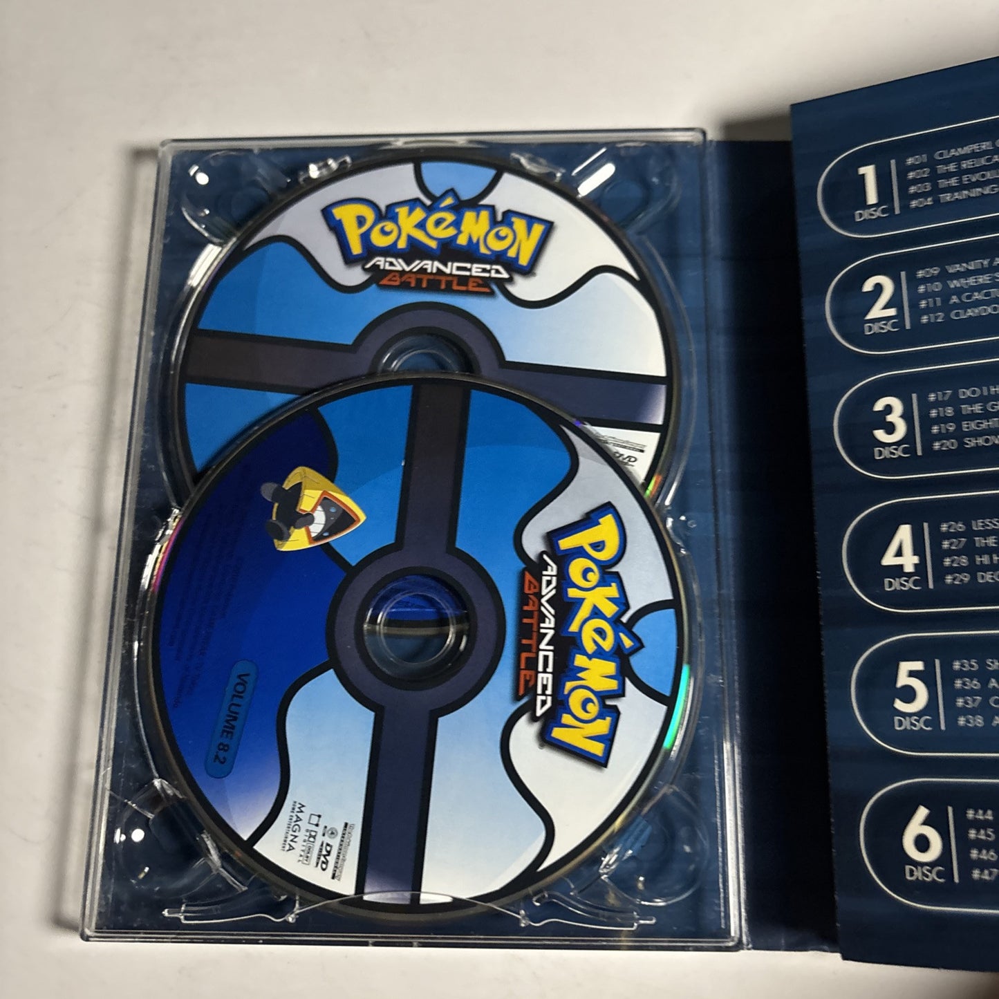 Pokemon - Advanced Battle : Season 8 (DVD, 2006, 6-Disc) Region 4