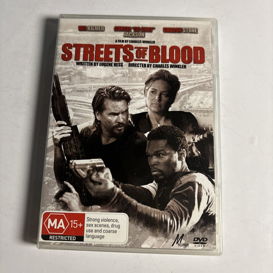 Streets Of Blood (DVD, 2008) Val Kilmer, 50 Cent Region 4