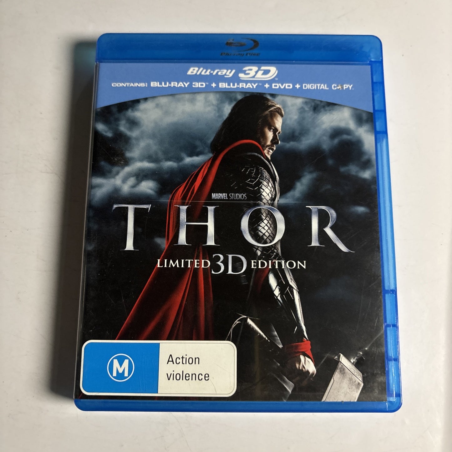 Thor - Limited 3D Edition (Blu-ray 3D, 2011, 3-Disc) Region B
