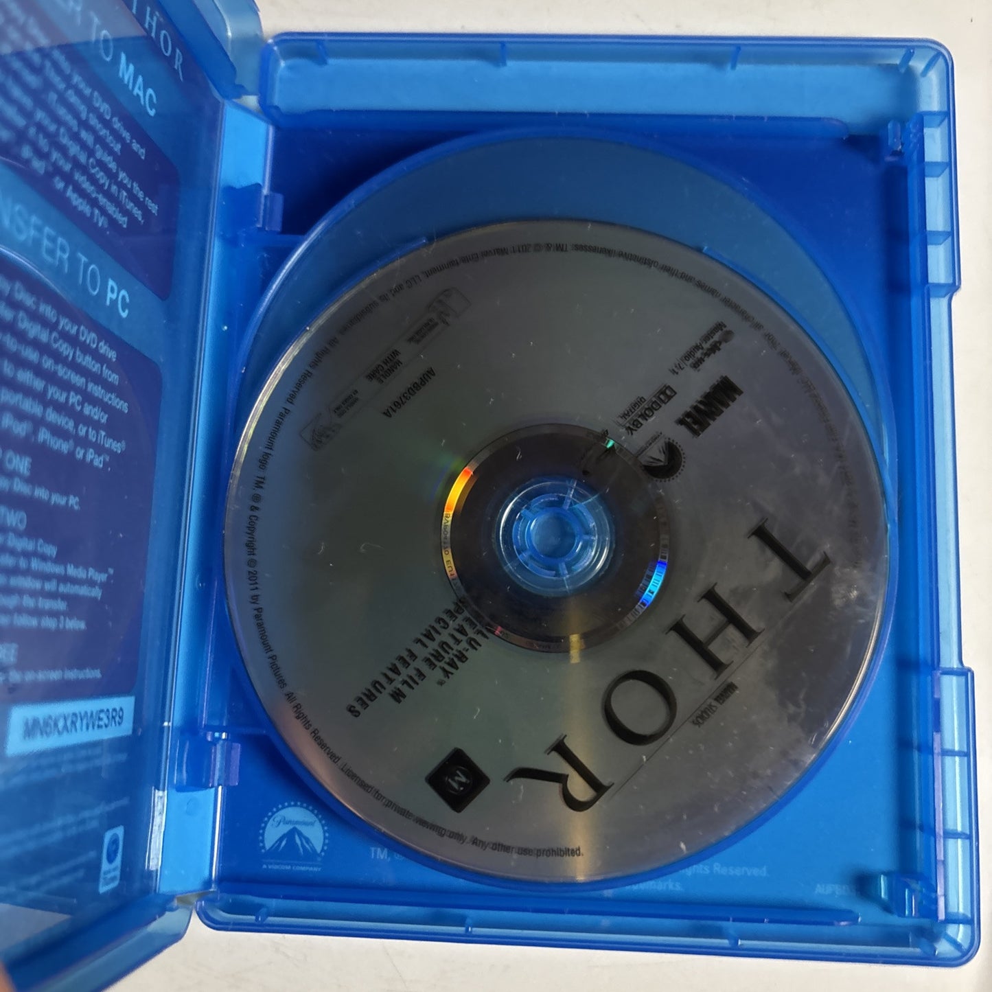 Thor - Limited 3D Edition (Blu-ray 3D, 2011, 3-Disc) Region B