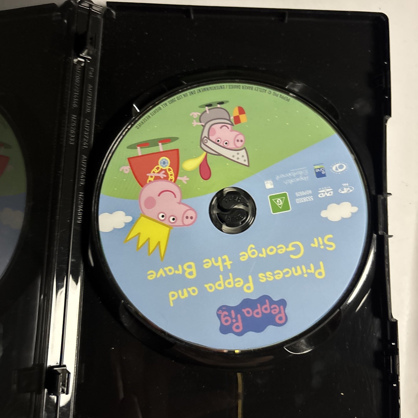 Peppa Pig - Princess Peppa & Sir George the Brave (DVD, 2009)  Region 4