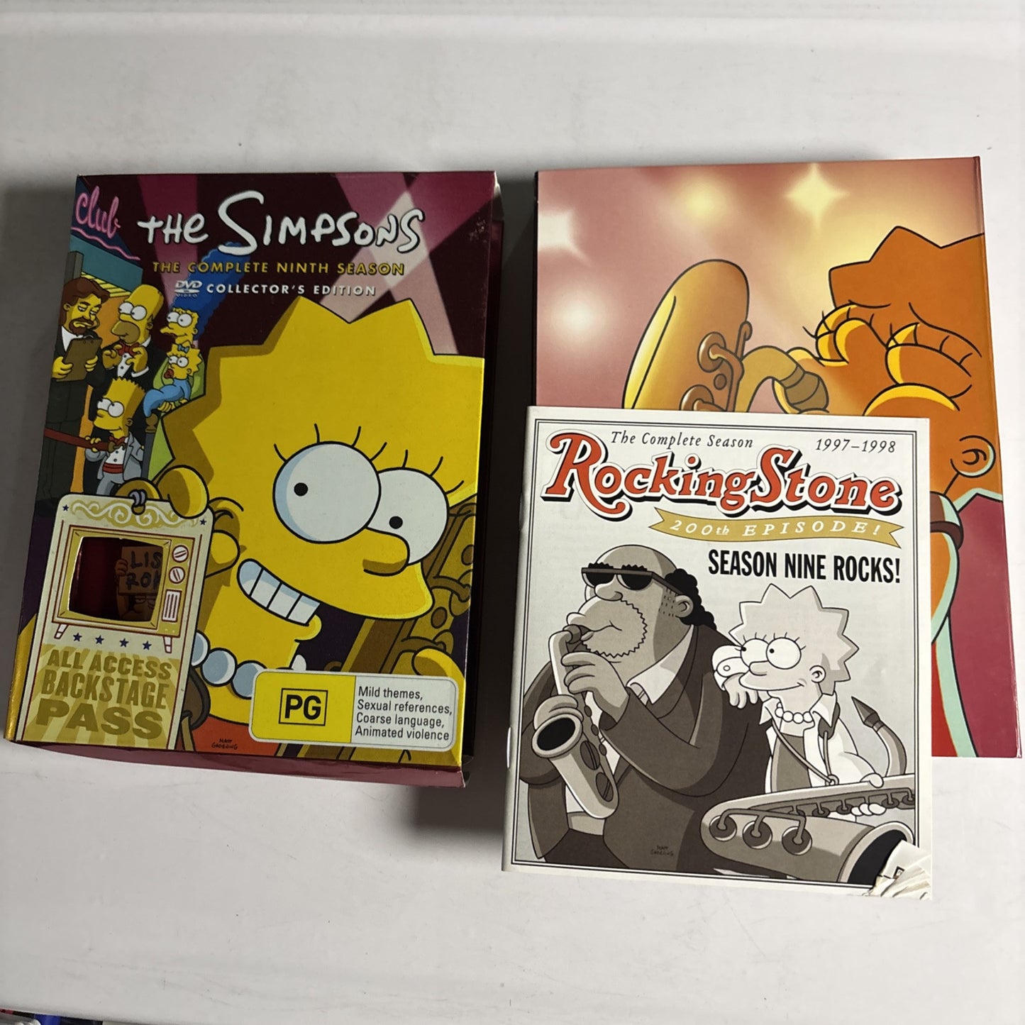The Simpsons : Season 9 (Special Edition, DVD, 1997, 4-Disc) Region 4