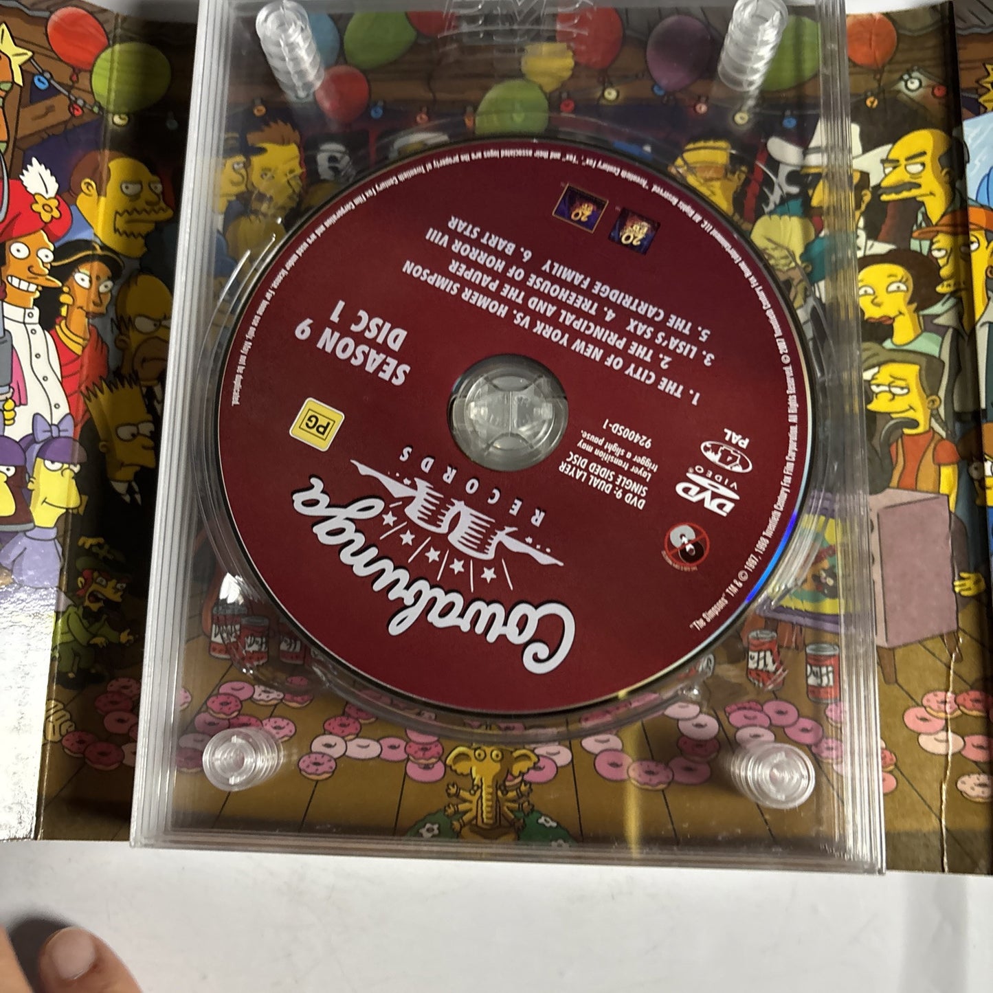 The Simpsons : Season 9 (Special Edition, DVD, 1997, 4-Disc) Region 4
