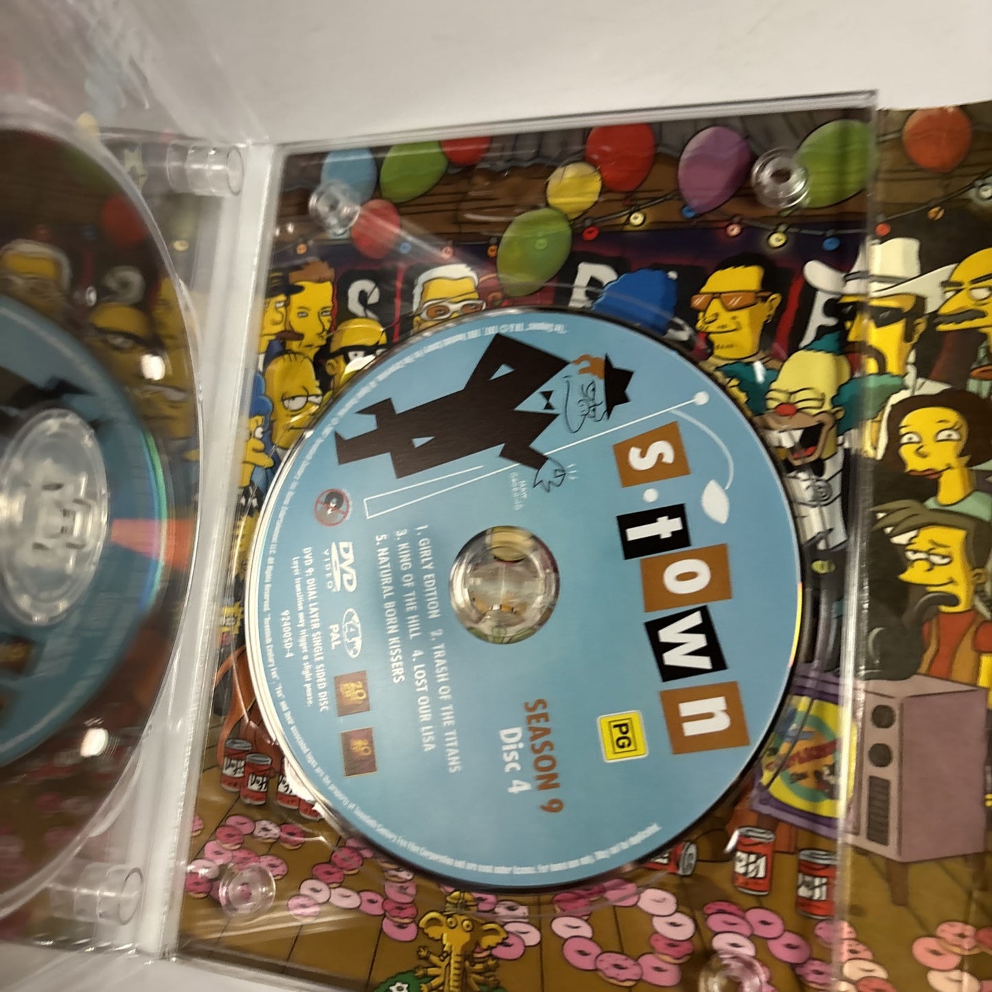 The Simpsons : Season 9 (Special Edition, DVD, 1997, 4-Disc) Region 4
