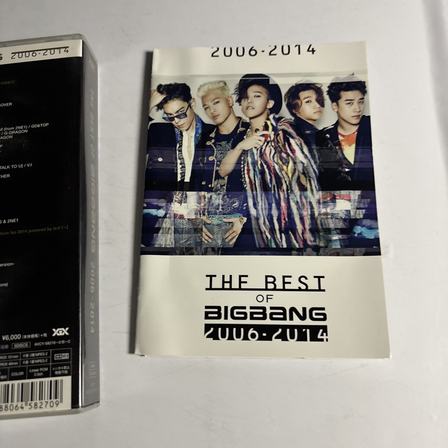 Big Bang - The Best of Bigbang 2006-2014 (DVD + CD, 2014, 5-Disc) Region 2 K-pop