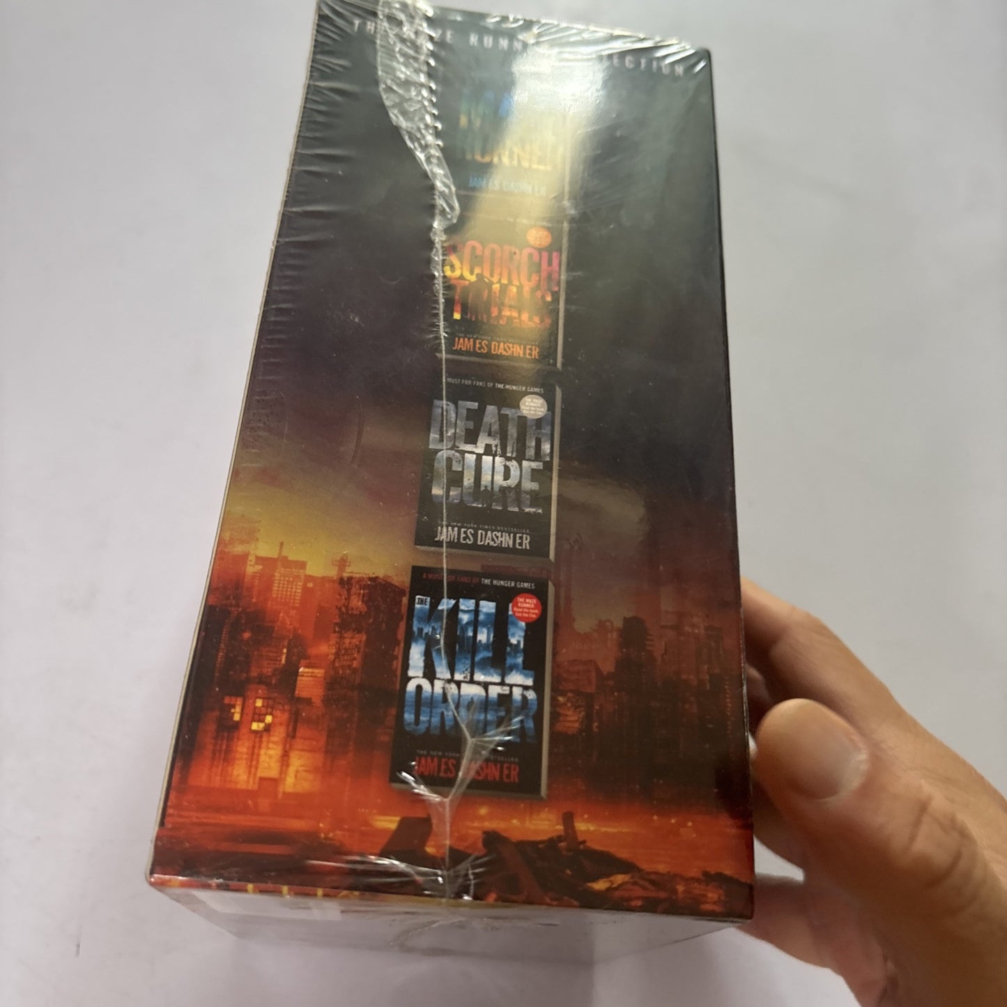 Maze Runner Collection by James Dashner 4-Books (Paperback, 2015) *New Sealed*