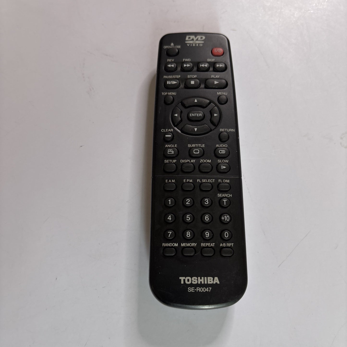 Genuine Toshiba SE-R0047 Remote Control For DVD Player