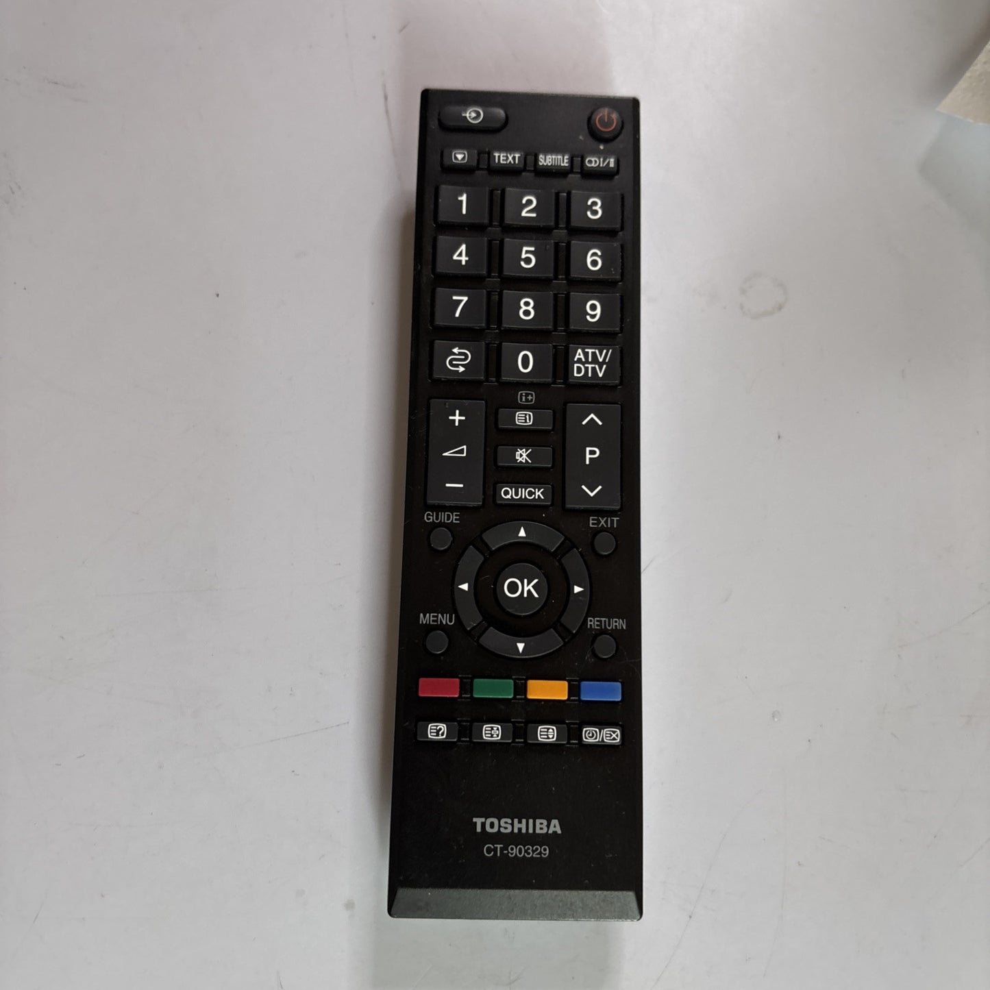 Genuine Toshiba CT-90329 Remote Control for LCD TV 22SL700A 26SL700A 32SL700A  42