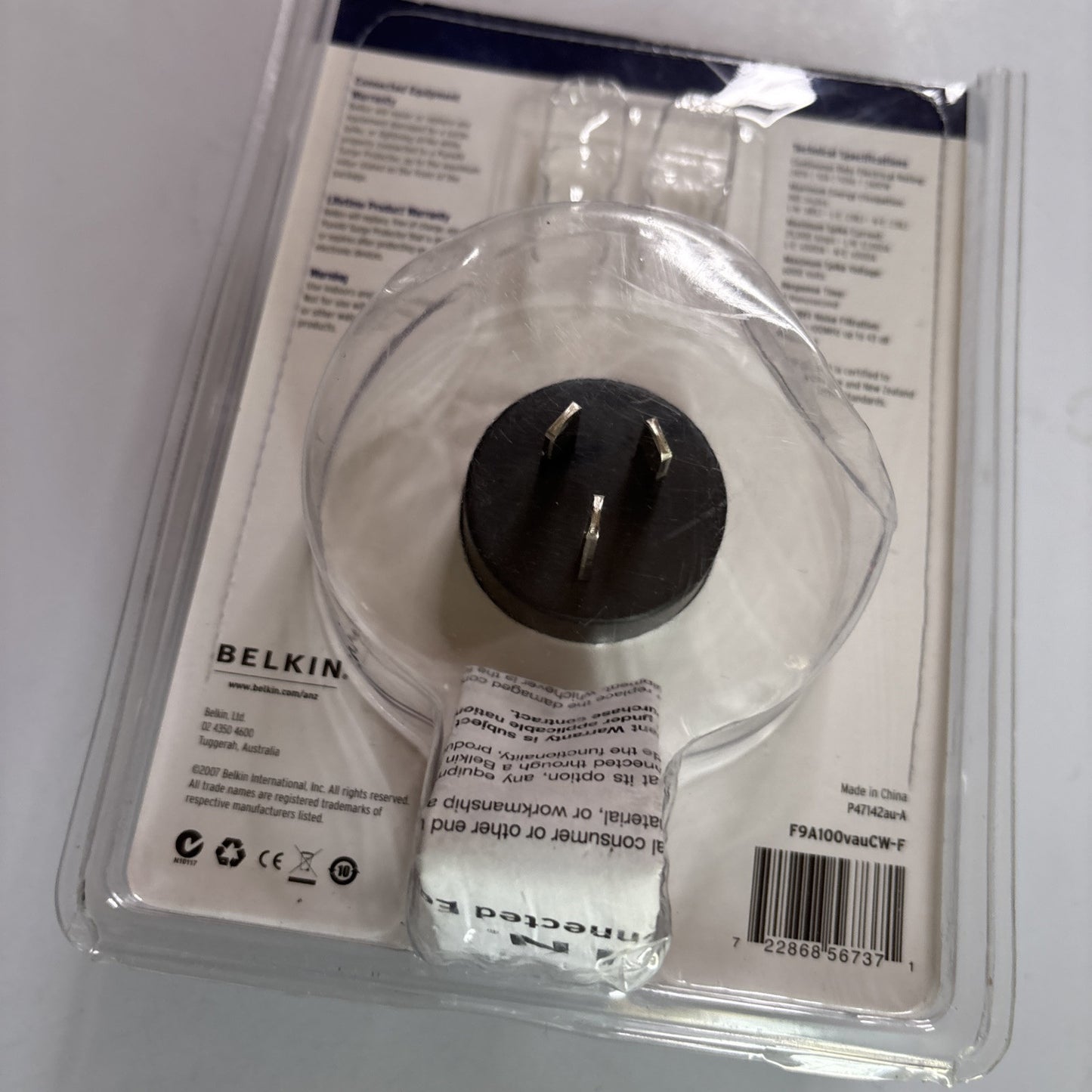 Belkin PureAV Home Theatre SurgeCube Surge Protector