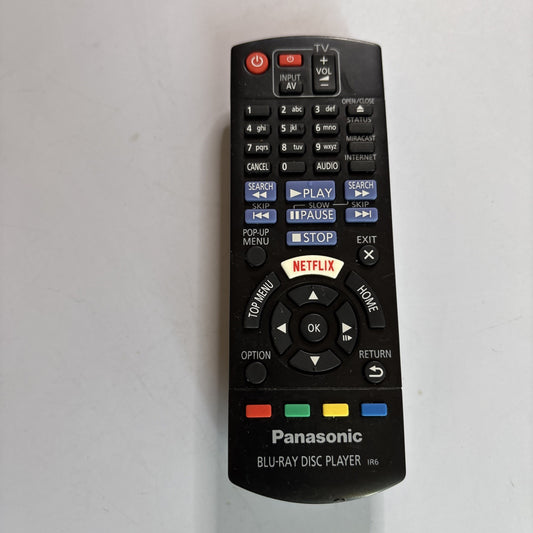 Genuine Panasonic N2QAYB001031 Remote Control For Bluray Player DP-UB420 UB820 B