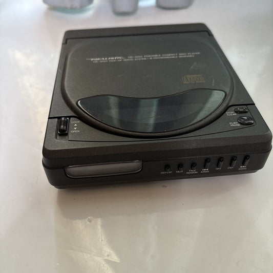 Realistic CD-3250 Portable CD Player *Not Working - For Parts Or Repair*
