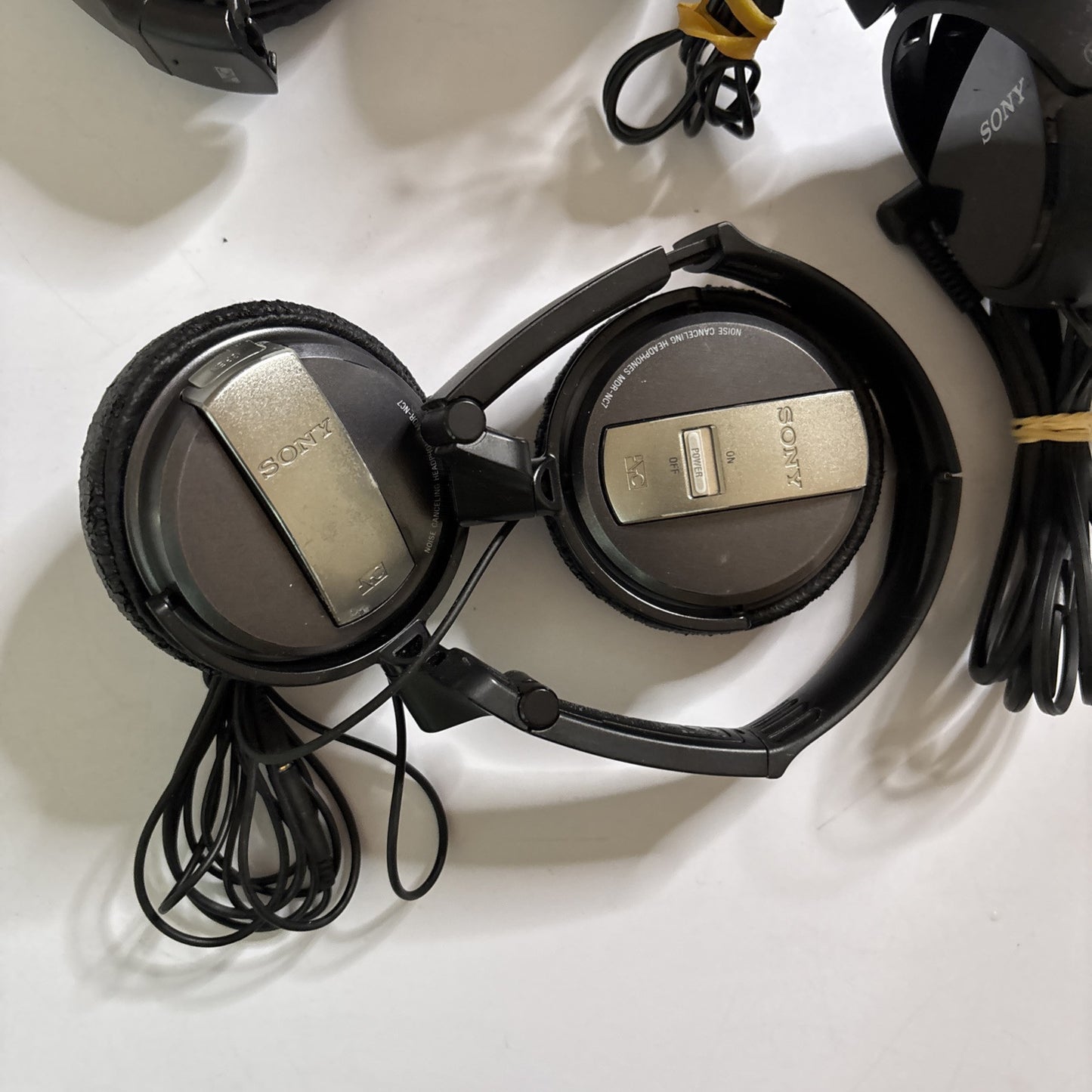3x Sony Headphones: MDR-ZX110NC, MDR-NC7 Noise Cancelling & 3.5mm Standard