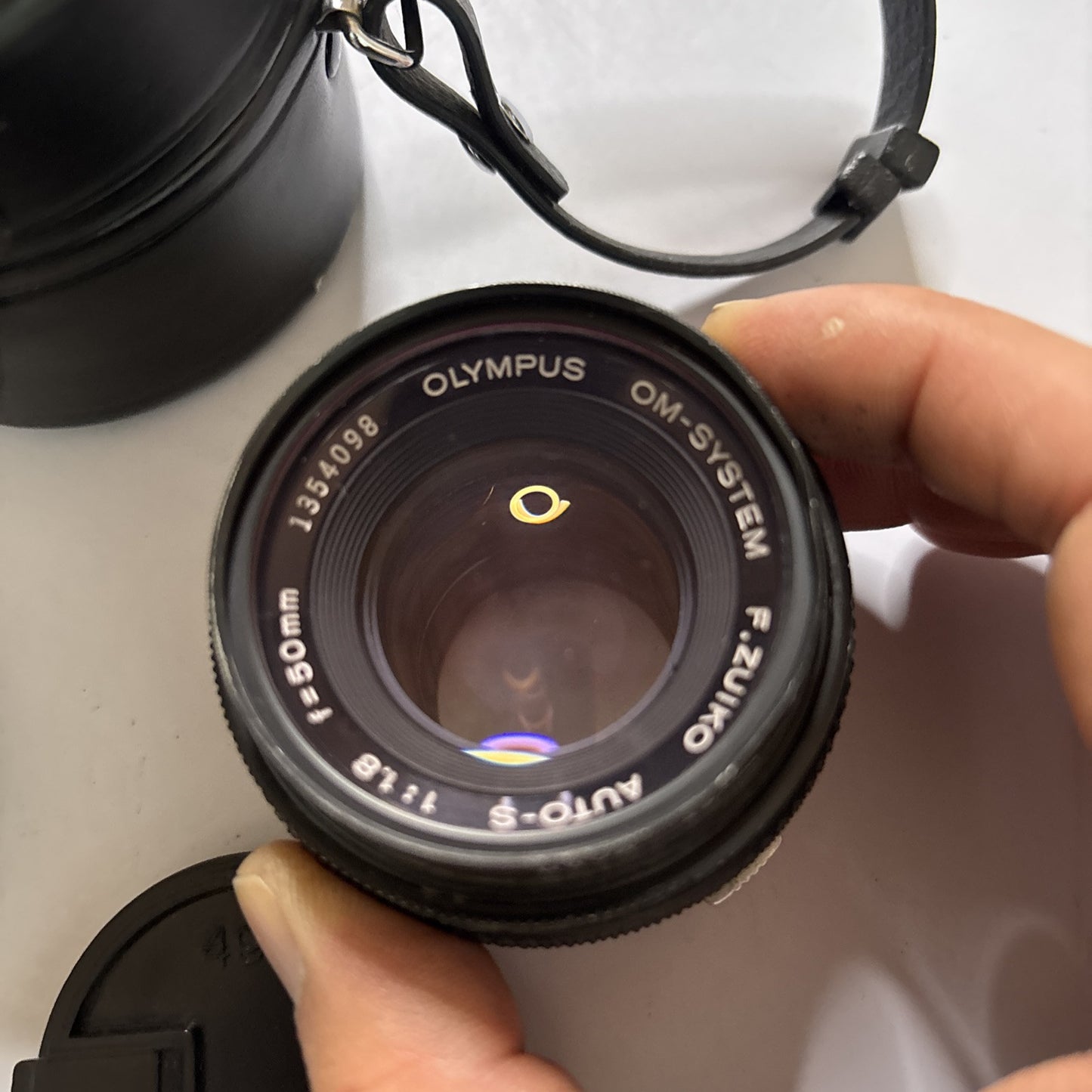 Olympus OM-System Lens F. Zuiko Auto-S 1:1.8 F=50mm 1354098