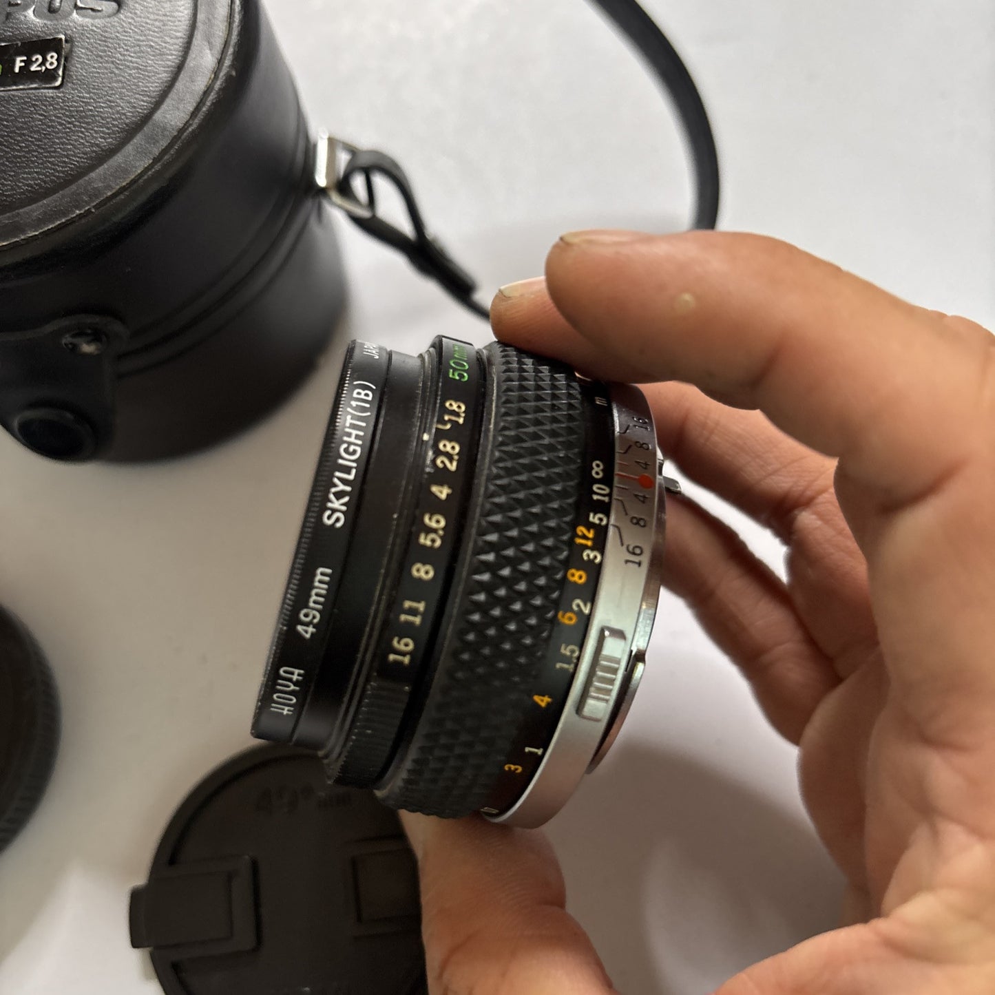 Olympus OM-System Lens F. Zuiko Auto-S 1:1.8 F=50mm 1354098