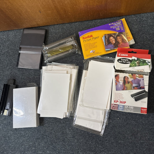 Canon KP-108IN Printer Photo Paper with Color Ink