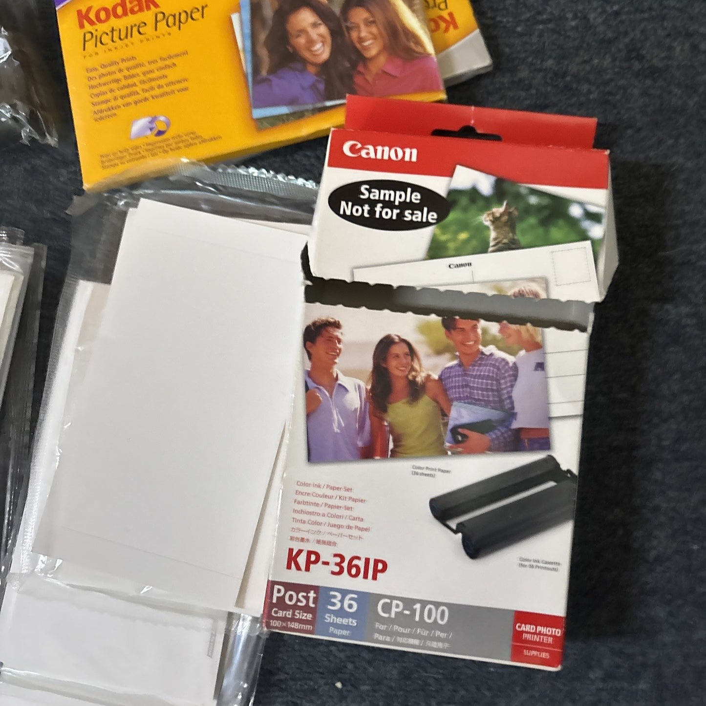 Canon KP-108IN Printer Photo Paper with Color Ink
