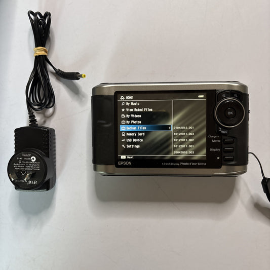 Epson Multimedia Storage Photo Viewer P-3000 For CF Card SD Card